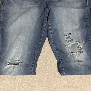 Torrid Denim Crop Jeans Size 22